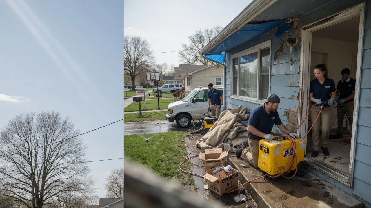 Basement Flood Cleanup in Luray, KS near me